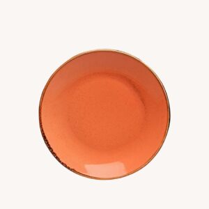 Seasons Orange Flat Plate